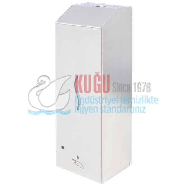 2694 1000 ML Paslanmaz Çelik Sensörlü Elektrikli Ve Pilli Köpük Sabun Dispanseri - Görsel 3